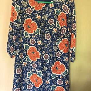 Old Navy size M floral print sheath dress